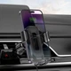Автодержатель Hoco HW2 с функцией беспроводной зарядки 15W автомобильный держатель для телефона - изображение 3