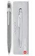 Ручка Caran d'ache 849 Срібна + box (7610186039393) - зображення 1