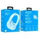 Навушники Bluetooth BOROFONE BO24 AUX/200mAh Bluetooth V5.3 бездротові повнорозмірні з мікрофоном Синій - зображення 2
