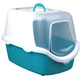 Туалет закрытый для котов и кошек Trixie Vico Easy Clean с дверью 40*40*56cm - изображение 1