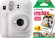 Комплект Камера моментальной печати Fujifilm Instax Mini 12 Clay White Глиняно-белая (16806121) + Фотопленка Fujifilm Instax Mini Glossy 2 х картриджа (16567828) - изображение 1