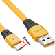 Кабель Data Cable SuperDart / Super Vooc 65W / 6A 1m USB на Type-C / USB-C для Realme (yellow) - изображение 2