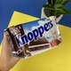 Шоколадні вафлі Knoppers Black & White з лісовим горіхом 125 г 8 шт - зображення 4