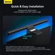 Лампа скринбар Baseus i-wok2 на монитор от USB 2700-6500K Black (DGIW000101) - изображение 13