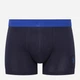 Набор трусов-боксеров мужских US Polo Assn 80504 S 3 шт Темно-синий/Голубой/Принтованный (8680557421323) - изображение 3