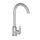 Смеситель для кухни Lidz Vida 015F (k35) LDVID015FNKS43355 Nickel, нержавеющая сталь - изображение 1