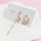 Серьги асимметричные длинные Анна Ясеницька "Beauti Cat", разноцветный, 8 и 3,2 см - изображение 1