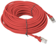 Patchcord Lanberg Cat 5e UTP 20 m Red (PCU5-10CC-2000-R) - obraz 1