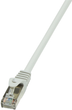 Patchcord LogiLink Cat 5e F-UTP 2 m Grey (CP1052S) - obraz 1