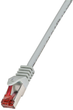 Patchcord LogiLink PrimeLine Cat 6 SFTP 5 m Grey (CQ2072S) - obraz 1