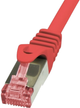 Патч-корд LogiLink PrimeLine Cat 6 SFTP 7.5 м Red (CQ2084S) - зображення 1