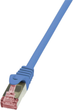 Patchcord LogiLink PrimeLine Cat 6 SFTP 3 m Blue (CQ2066S) - obraz 1