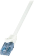 Patchcord LogiLink EconLine Cat 6a U-UTP 7.5 m White (CP3081U) - obraz 1