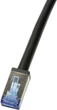 Патч-корд LogiLink Cat 6a SFTP 50 м Black (CQ7143S) - зображення 1