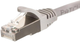 Patchcord Netrack Cat 6 FTP 0.5 m Grey (BZPAT056F) - obraz 1