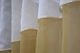 Кухонні штори VR-Textil № 091к з ламбрекеном і підв'язками золотистий з білим 280х170 см (52-0733) - зображення 4