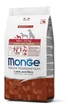 Сухий корм для цуценят малих порід Monge (Монж) Dog Mini Puppy & Junior ягня з рисом 2.5 кг. - изображение 1