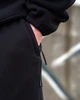 Теплі спортивні штани оверсайз OGONPUSHKA Bend Fleece чорні S - зображення 4
