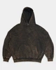 Худі оверсайз OGONPUSHKA Qoma Washed чорне XS - изображение 8