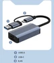 Сетевая карта Deepfox-2207 USB Type C/Type A RJ45 Gigabit Ethernet LAN адаптер сетевой 1000 Мбит/с - изображение 9