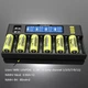 Зарядное устройство на 12 аккумуляторов LiitoKala Lii-S12 - Li-ion/LiFePO4/Ni-MH, 12x26700/ 26650/ 2170/0 18650/ AA/ 9V - изображение 8