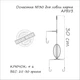 Оснащення коропове ORANGE #30 Кавун, 25гр., в уп. 1 шт. (3KB1734) - зображення 2