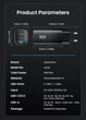 Швидка зарядка ASOMETECH GaN Зарядний пристрій USB Type C 65W 45W PPS PD QC4.0 Quick Charger для ноутбука Macbook, планшета IPAD та iPhone. - зображення 3
