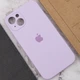 Чехол Fiji Silicone Case Full Camera для Apple iPhone 15 Plus бампер накладка с защитой камеры Light Purple - изображение 4