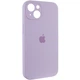 Чехол Fiji Silicone Case Full Camera для Apple iPhone 15 Plus бампер накладка с защитой камеры Light Purple - изображение 1