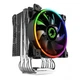 Кулер для процессора Intel/AMD TDP 187W GameMax Gamma 500 Rainbow с подсветкой 120 мм - изображение 2