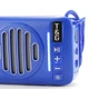 Портативная колонка TG368 5W с солнечной батареей Blue - изображение 4
