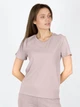 Футболка бавовняна жіноча Roksana 1359 2XL Рожева (4821359164596) - зображення 1