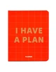 Блокнот для планування Orner I HAVE A PLAN червоний - изображение 1