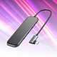 Перехідник Type-C адаптер Multi-functional HUB Хаб Type-C to 4xUSB3.0+PD Baseus CAHUB-EZ0G - зображення 1
