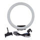Кільцева лампа Ring Fill Light FW-260 з утримувачем для телефону 26см - зображення 8