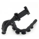 Тримач для телефону UKC Cute Worm Lazy Holder black гнучкий з присосками - зображення 11