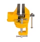 Тиски слесарные поворотные MASTERTOOL 70 мм Yellow (07-0203) - изображение 1