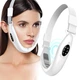 Микротоковый импульсный массажер для подбородка V Face Beauty Meter для подтяжки второго подбородка 5 режимов 8 уровней интенсивности Белый - изображение 1