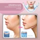 Микротоковый импульсный массажер для подбородка V Face Beauty Meter для подтяжки второго подбородка 5 режимов 8 уровней интенсивности Белый - изображение 6