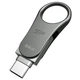 Флешка Silicon Power 64 GB Mobile C80 Silver SP064GBUC3C80V1S - зображення 1