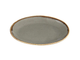 Тарелка мелкая овальная Porland Dark Grey фарфоровая 310мм 112131/DG - изображение 1