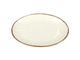 Тарелка мелкая овальная Beige фарфоровая Porland 310мм 112131/B - изображение 1