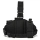 Кобура тактична стегна AOKALI Outdoor B38 Black універсальна з регуляторами довжини - зображення 4