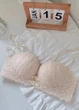 Женский кружевной бюстгальтер с передней застежкой и push-up Romantic FINETOO 1203-80 Бежевый 80 - изображение 8