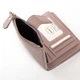 Женский кожаный кошелек Classik DR. BOND WN-23-11 pink-purple - изображение 5