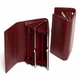 Женский кожаный кошелек Classik DR. BOND W1-V-2 wine-red - изображение 3
