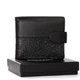 Мужской кожаный кошелек BE BRETTON 408L black - изображение 3