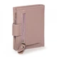Женский кожаный кошелек Classik DR. BOND WN-23-15 pink-purple - изображение 6