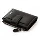 Женский кожаный кошелек Classik DR. BOND WN-23-11 black - изображение 3