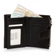 Женский кожаный кошелек Classik DR. BOND WN-23-11 black - изображение 7